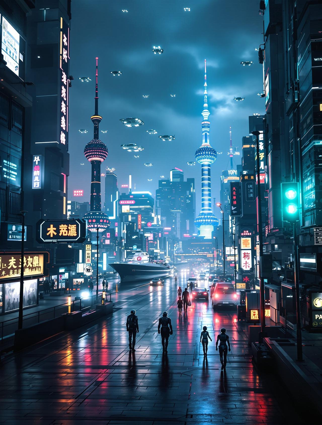 未来都市 - 科幻电影海报 - 悠久影院高清作品